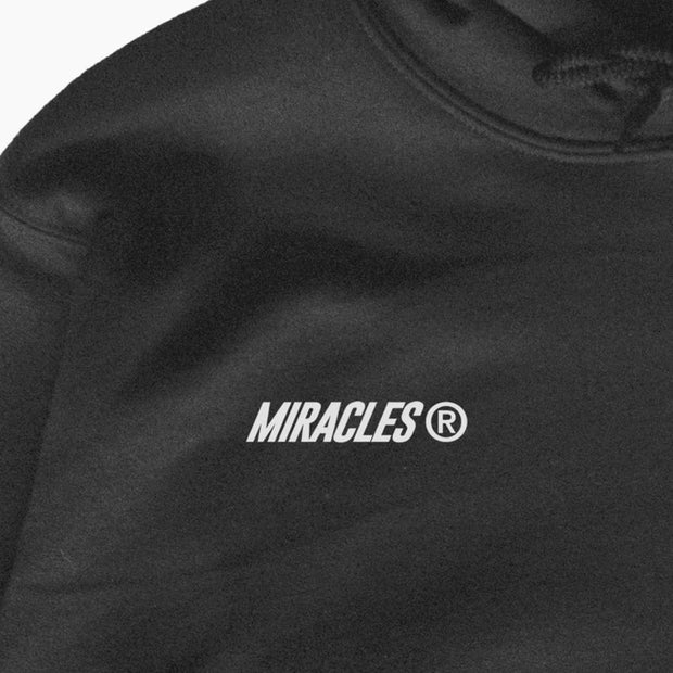 Miracles Hero Hoodie in Black