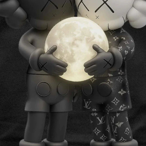 Miracles Moon Hoodie in Black