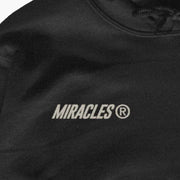 Miracles Moon Hoodie in Black