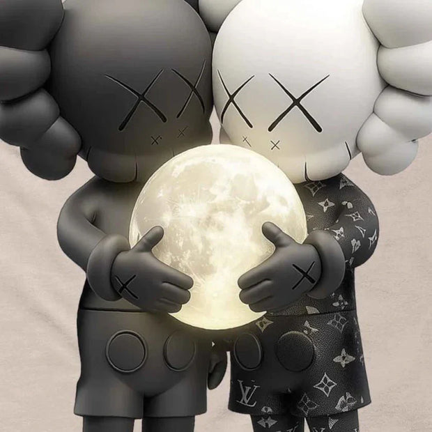 Miracles Moon T-Shirt in Beige