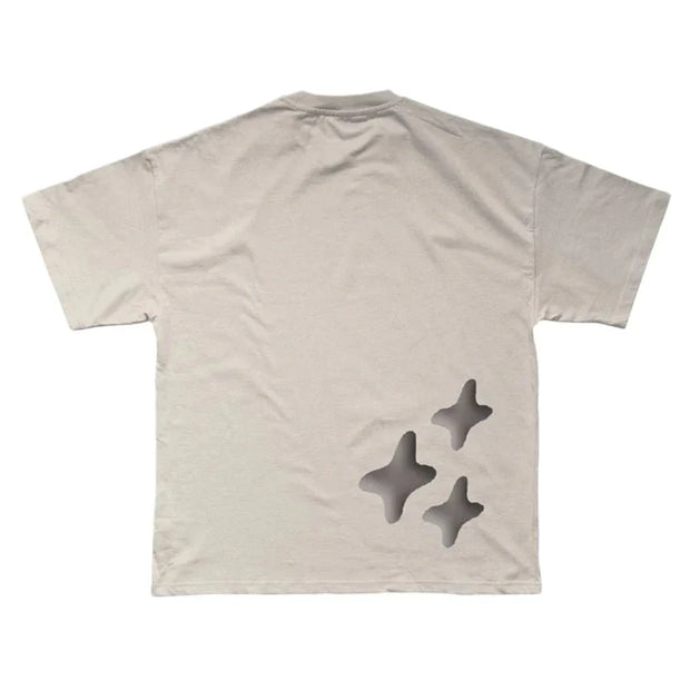Miracles Puff T-Shirt in Beige
