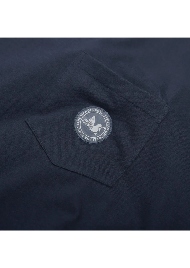 Peaceful Hooligan Duke T-Shirt in Navy