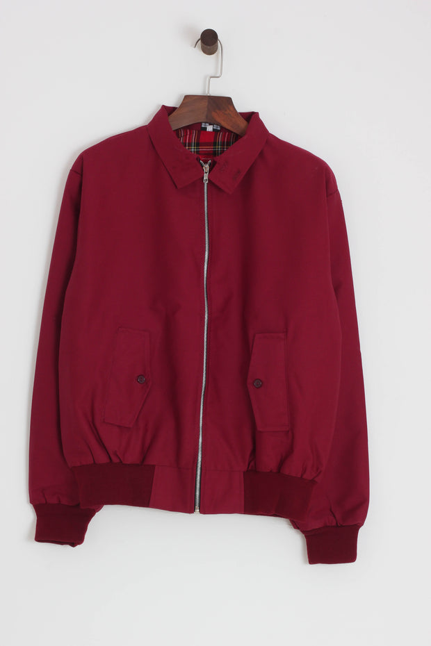 Relco - Harrington Jacket Burgundy - Rat Race Margate