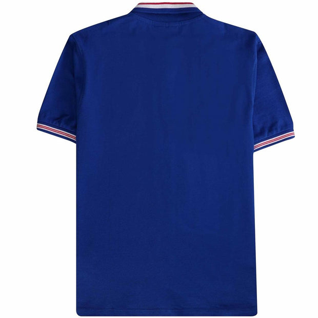 Fila Faraz Tipped Polo Shirt. Bright Blue